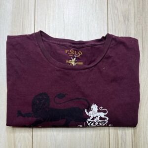 Polo Ralph Lauren Men's Graphic Short Sleeve T-Shirt Size XL Maroon